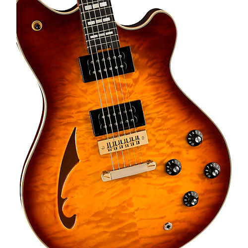 EVH SA-126 Special Semi-Hollow Electric Guitar Matte Army Drab