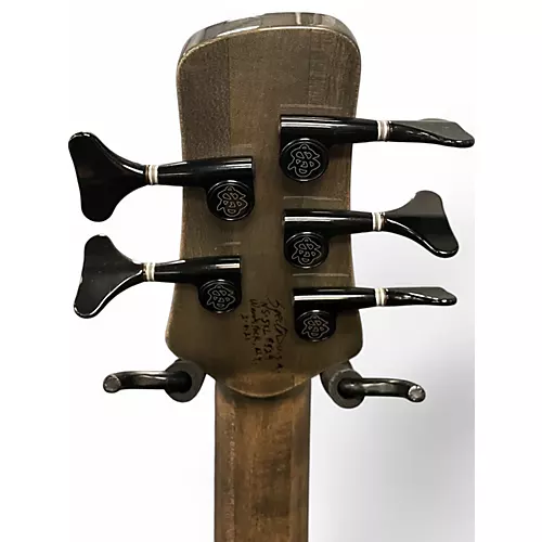 Used 2021 Spector NS-5XL Super Faded Gloss Burl Top Electric Bass Guitar Super Faded Gloss Burl Top