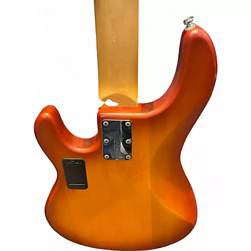 Used Sterling by Music Man Sub Series Stingray 5 Amber Burst Electric Bass Guitar Amber Burst