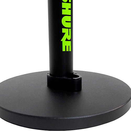 Shure Round base Desktop Mic Stand with Standard Height Adjustable Twist Clutch - 6