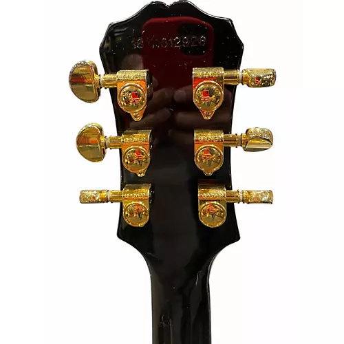 Used Epiphone Les Paul Custom Blackback Pro Antique White Solid Body Electric Guitar Antique White