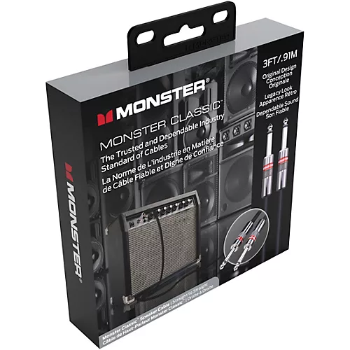 Monster Cable Prolink Monster Classic Speaker Cable 12 ft. Black