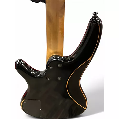 Used Ibanez SR400 Black Electric Bass Guitar Black