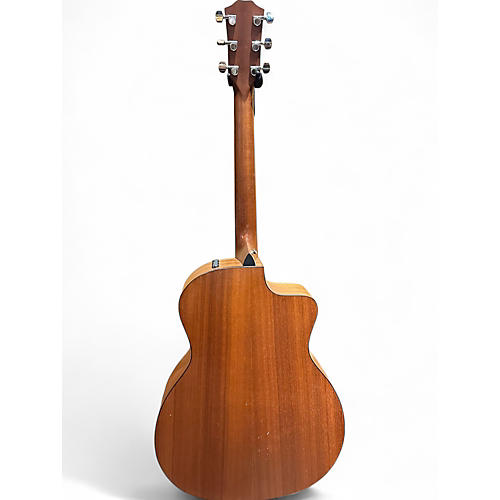 Used Taylor 114CE Left Handed Natural Acoustic Electric Guitar Natural