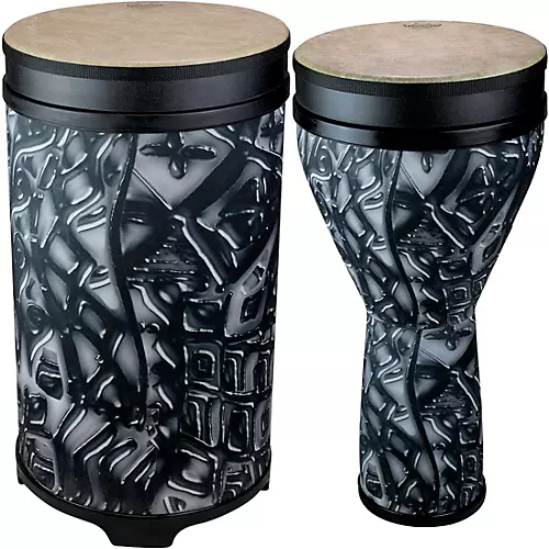 Remo Versa Djembe and Tubano Drum Nested Pack Brown and Orange