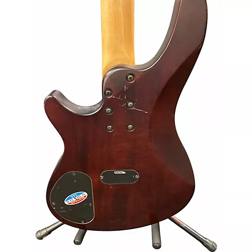 Used Schecter Guitar Research Omen 4 String Natural Electric Bass Guitar Natural