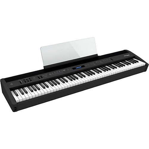 Roland FP-60X Digital Piano With Roland Double-Brace X-Stand and DP-10 Pedal White