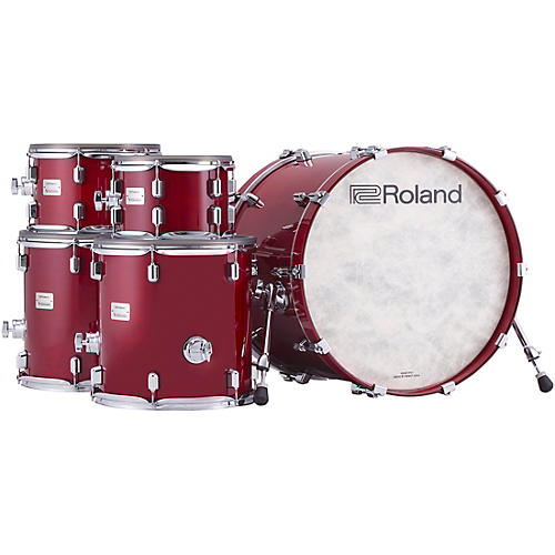Roland VAD716 V-Drums Acoustic Design Electronic Drum Kit Gloss Ebony Finish