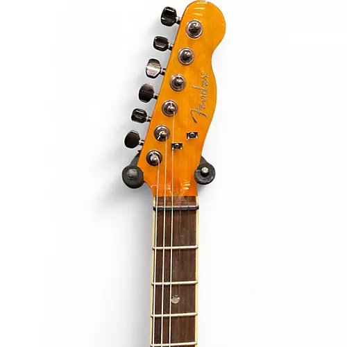 Used Fender Secial Edition Custom Telecaster FMT Amber Solid Body Electric Guitar Amber
