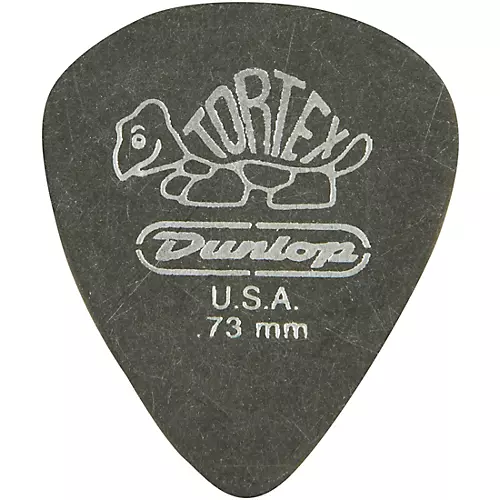 Dunlop Tortex Pitch Black Standard Guitar Picks 1 Dozen .60 mm