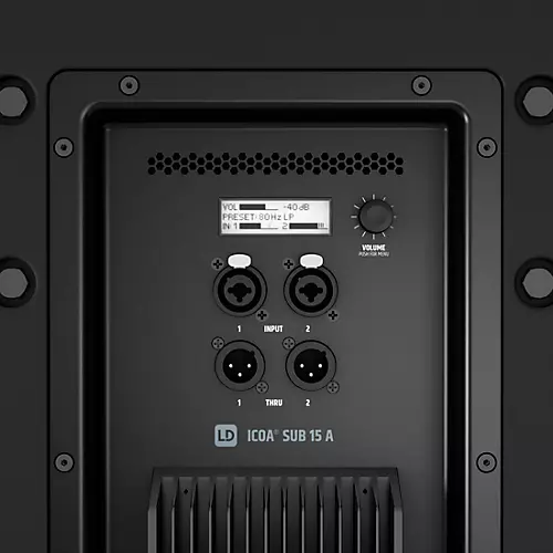 LD Systems ICOA SUB 15A 1,600W Powered 15