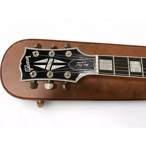 Used 2021 Gibson custom mod shop les paul silver burst Solid Body Electric Guitar silver burst