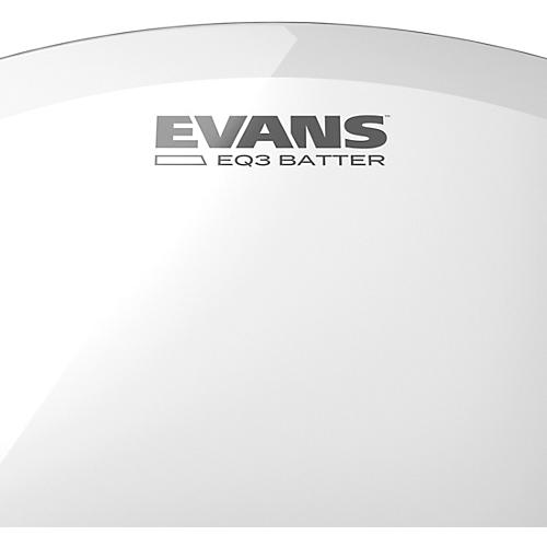 EVANS EQ3 Batter Clear Bass Drum Head 22 in.