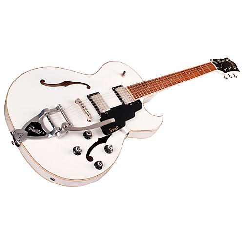 Guild Starfire I SC With Guild Vibrato Tailpiece Semi-Hollow Electric Guitar Snow Crest White