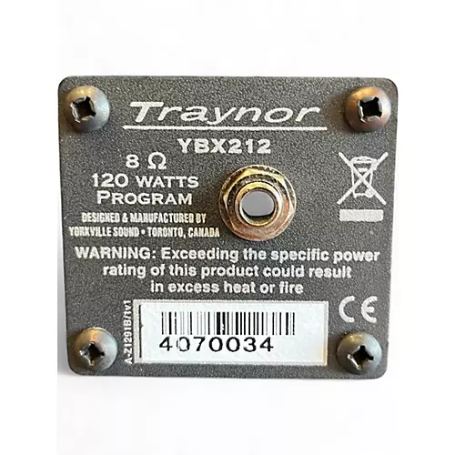 Used Traynor YBX212 Guitar Cabinet