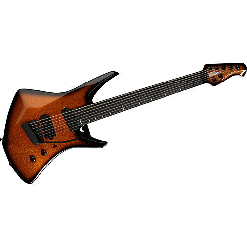 Ernie Ball Music Man Kaizen 7-String Electric Guitar Black Limba