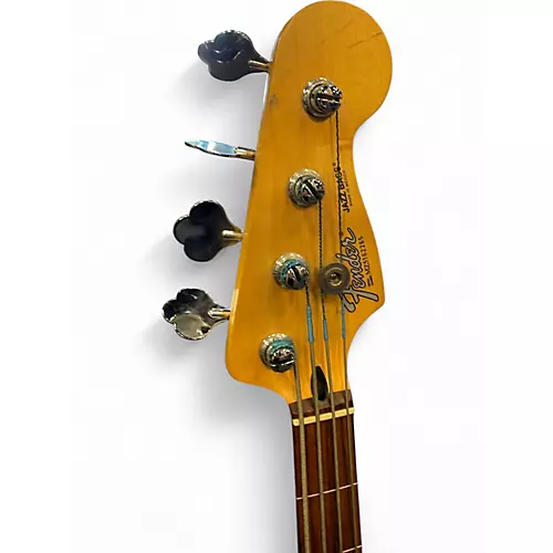 Used Fender Standard Jazz Bass Fretless Black Electric Bass Guitar Black