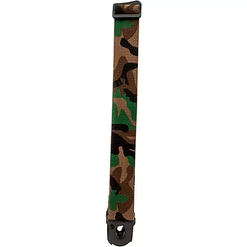 D'Addario 50 mm Nylon Guitar Strap, Planet Lock, Camo Camo 2 in.
