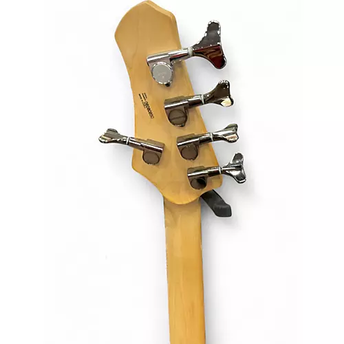 Used MTD Kingston Artist 5 Amber Electric Bass Guitar Amber