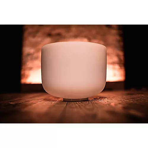 MEINL Sonic Energy Crystal Singing Bowl, Heart Chakra 11 in.