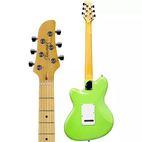 Ibanez Yvette Young YY10 Signature Electric Guitar Slime Green Sparkle