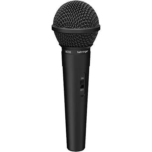 Behringer BC110 Dynamic Vocal Microphone with 10-foot Cable