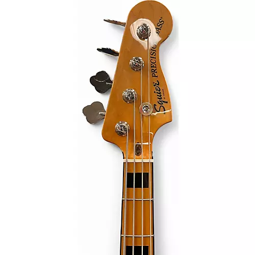 Used Squier Classic Vibe 1970S Precision Bass Black Electric Bass Guitar Black