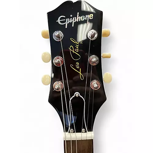 Used Epiphone BILLY JOE ARMSTRONG LES PAUL JUNIOR White Solid Body Electric Guitar White