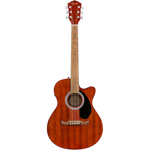 Fender FA-135CE All-Mahogany Concert Acoustic-Electric Guitar Mahogany