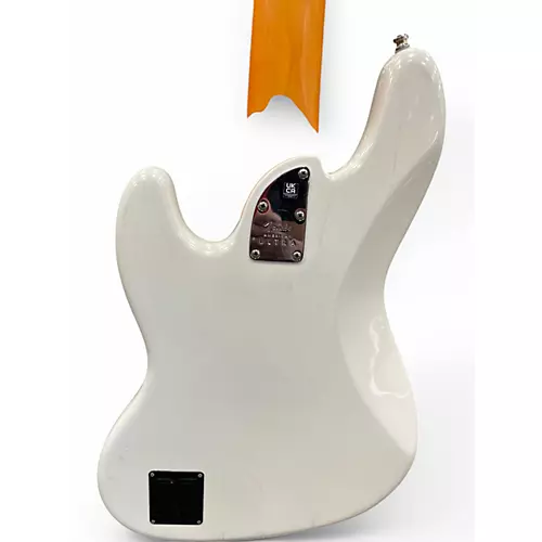 Used 2020 Fender American Ultra Jazz Bass V Artic Pearl Electric Bass Guitar Artic Pearl