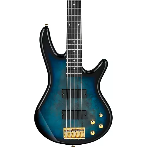 Ibanez GSR205PC 5-String Electric Bass Guitar Transparent Pale Black Burst