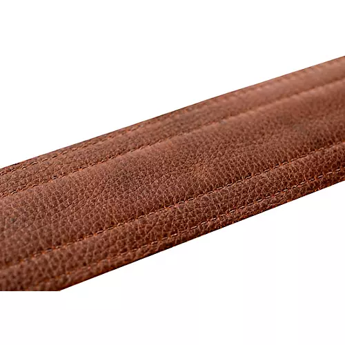 Taylor Reflections Leather Guitar Strap - Spruce Brown and Tan 2.5 in.