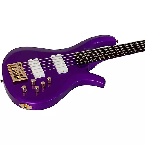 Schecter Guitar Research FreeZesicle-5 5-String Electric Bass Freeze Purple