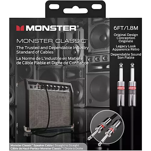 Monster Cable Prolink Monster Classic Speaker Cable 12 ft. Black