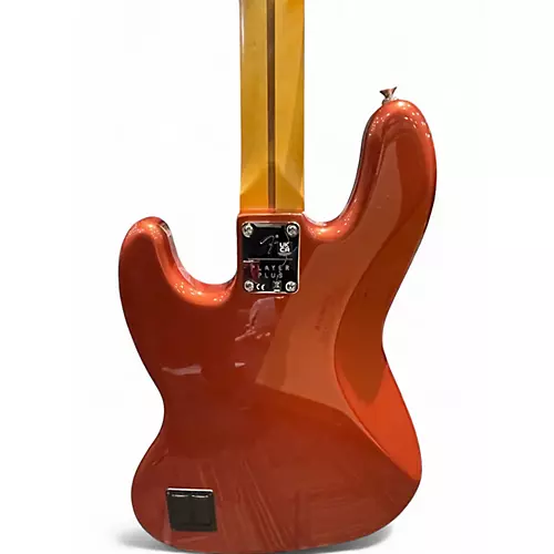 Used Fender Player Jazz Bass Aged Candy Apple Red Electric Bass Guitar Aged Candy Apple Red