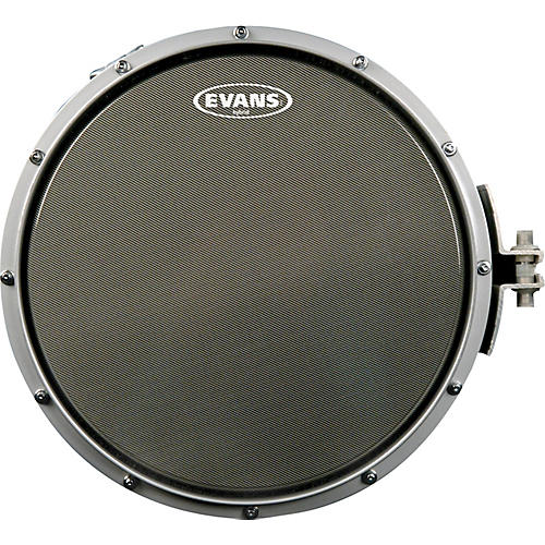 Evans Hybrid Marching Snare Drum Batter Head White 14 in.
