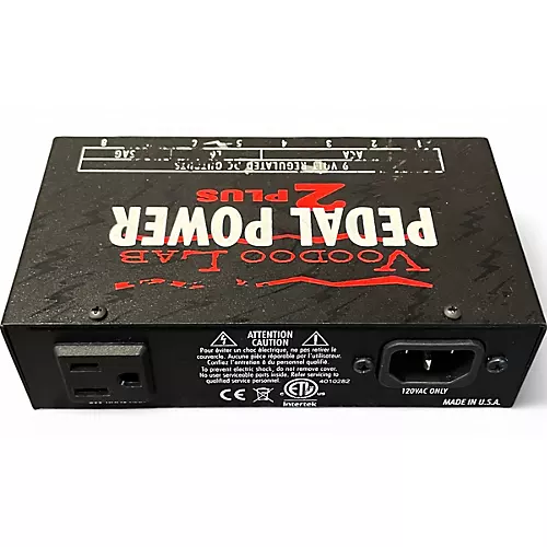 Used Voodoo Lab Pedal Power 2+ Power Supply