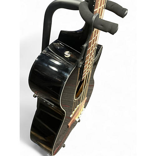 Used Fender CB-60SCE  Black Acoustic Bass Guitar Black