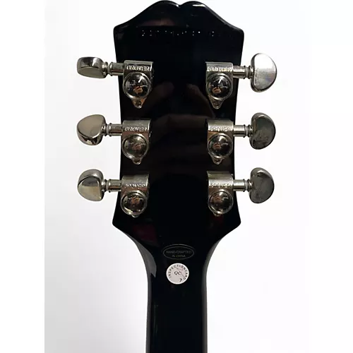 Used Epiphone Les Paul Custom Silverburst Solid Body Electric Guitar Silverburst