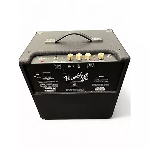 Used Fender Rumble 25 25W 1x8 Bass Combo Amp