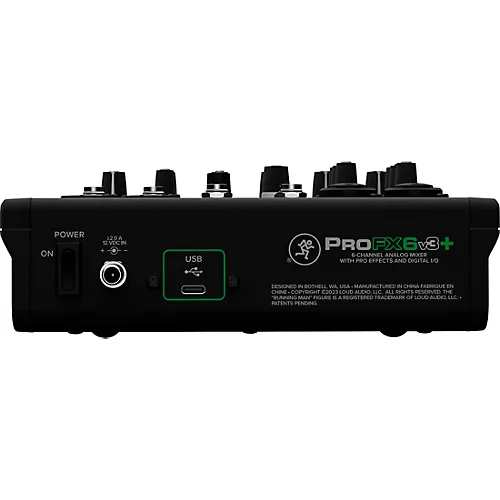 Mackie ProFX6v3+ Content Creator Bundle With AT2040 Microphones and ATH-M20X Headphones