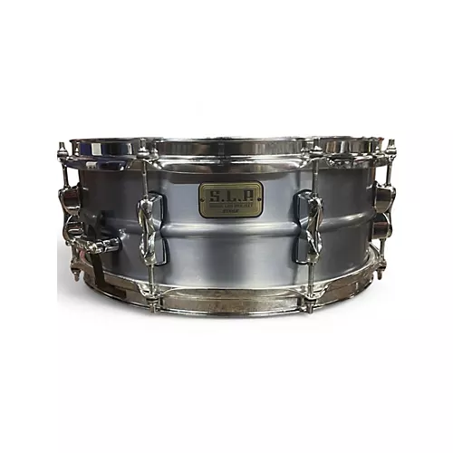 Used TAMA 14.25in SLP Silver Drum Silver 34