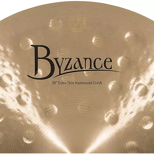 MEINL Byzance Traditional Extra Thin Hammered Crash Cymbal 22 in.