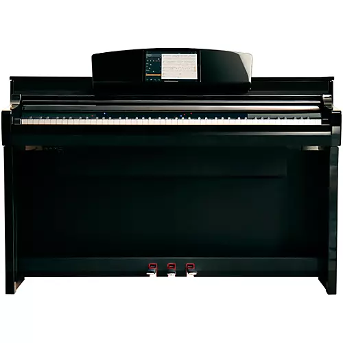 Yamaha Clavinova CSP-295 Digital Upright Piano With Bench Polished White