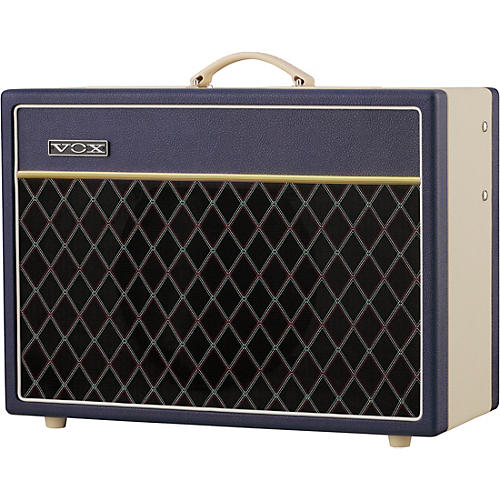 VOX AC15 Custom 15W 1x12 Limited-Edition Tube Guitar Combo Amp Blue/Cream
