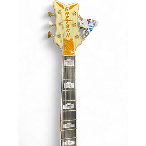 Used Gretsch Guitars G6139 White Falcon Olympic White Hollow Body Electric Guitar Olympic White