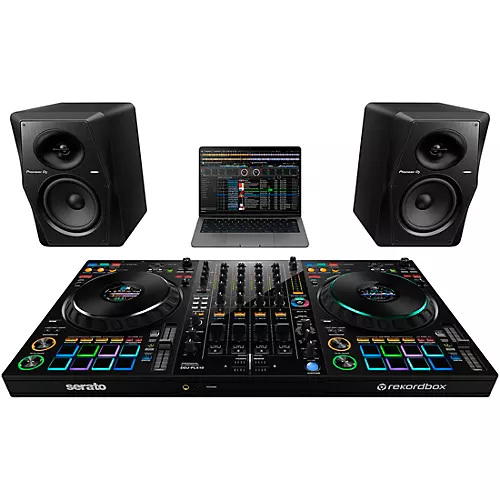 Pioneer DJ DDJ-FLX10 4-Channel Performance DJ Controller for rekordbox DJ and Serato DJ Pro Black