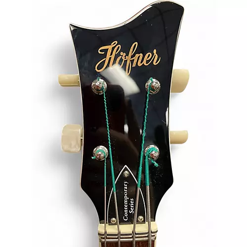 Used Hofner Contemporary Sunburst Electric Bass Guitar Sunburst