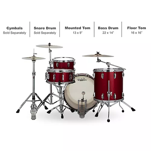 Ludwig Classic Oak 3-Piece Fab Shell Pack With 22