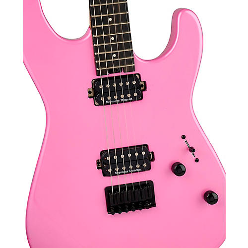 Charvel Pro-Mod Plus San-Dimas Style 1 HH HT E Electric Guitar Platinum Pink